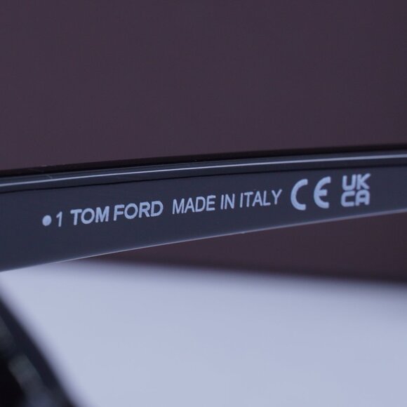 Tom Ford FT5961-B 001 Square Eyeglasses 49mm – Black/Blue Light Block - Picture 8 of 9